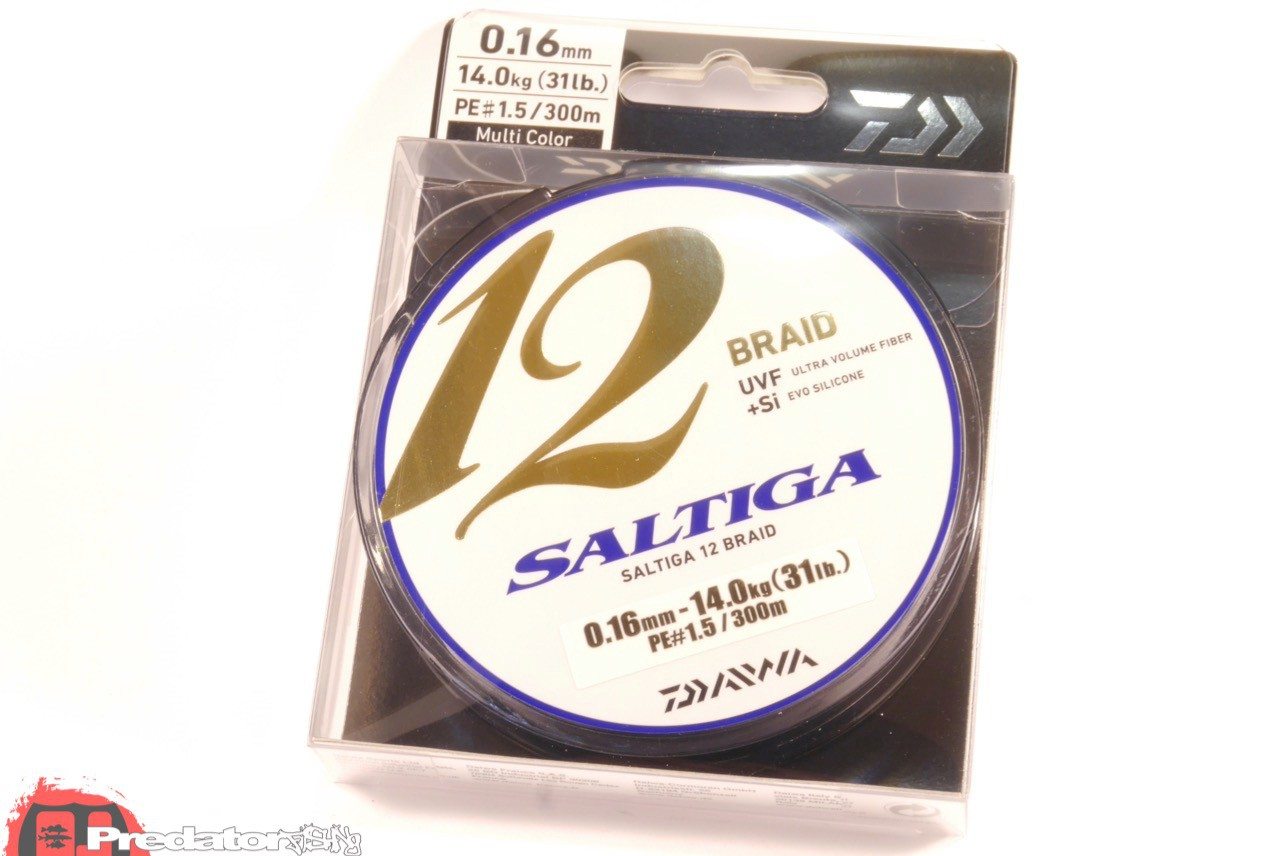 Daiwa Saltiga 12 Braid 0,30mm 30,7kg 600m Multi-Colour Geflochtene Schnur