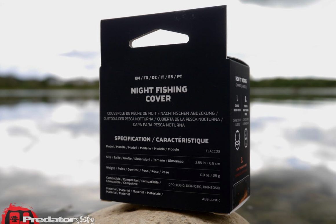Deeper Fishing Cover - Night Cover predatorfishing Nachtangeln