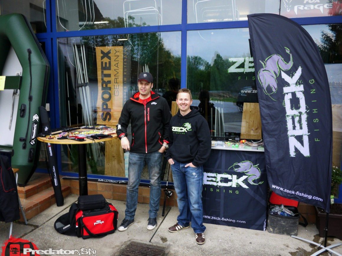 Hausmesse bei Boilie and More mit Carsten Zeck und FOX Rage