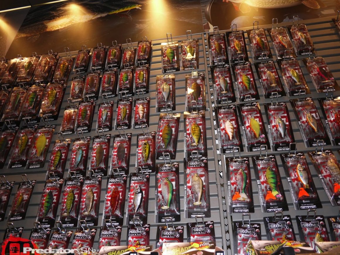 Im Fuchsbau bei FOX Rage Tackle, Lures, Baits